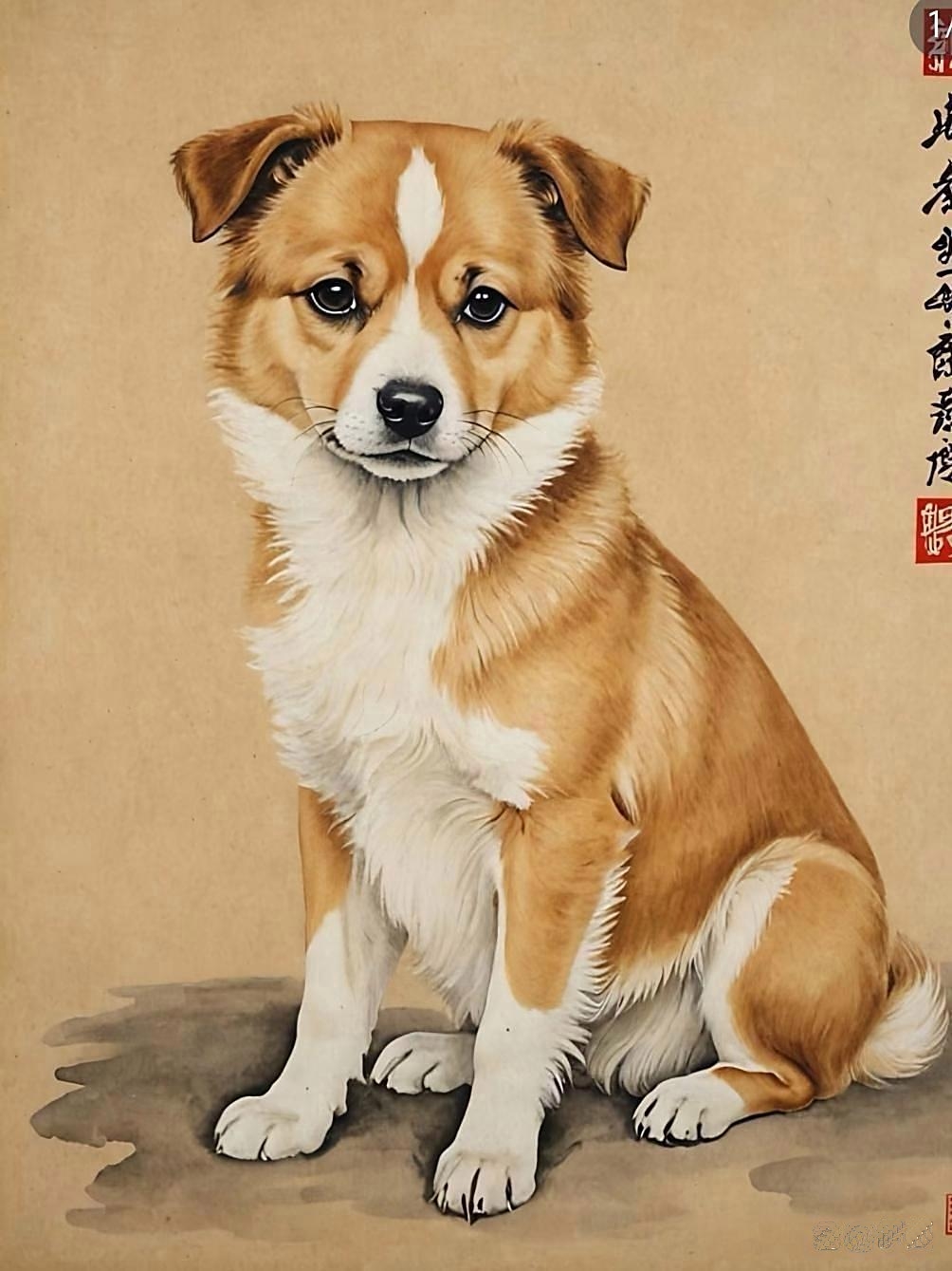 生肖狗文化配图 狗-010