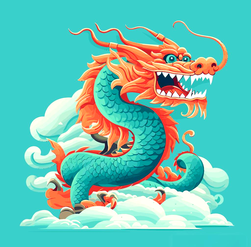 生肖龙文化配图 龙-005