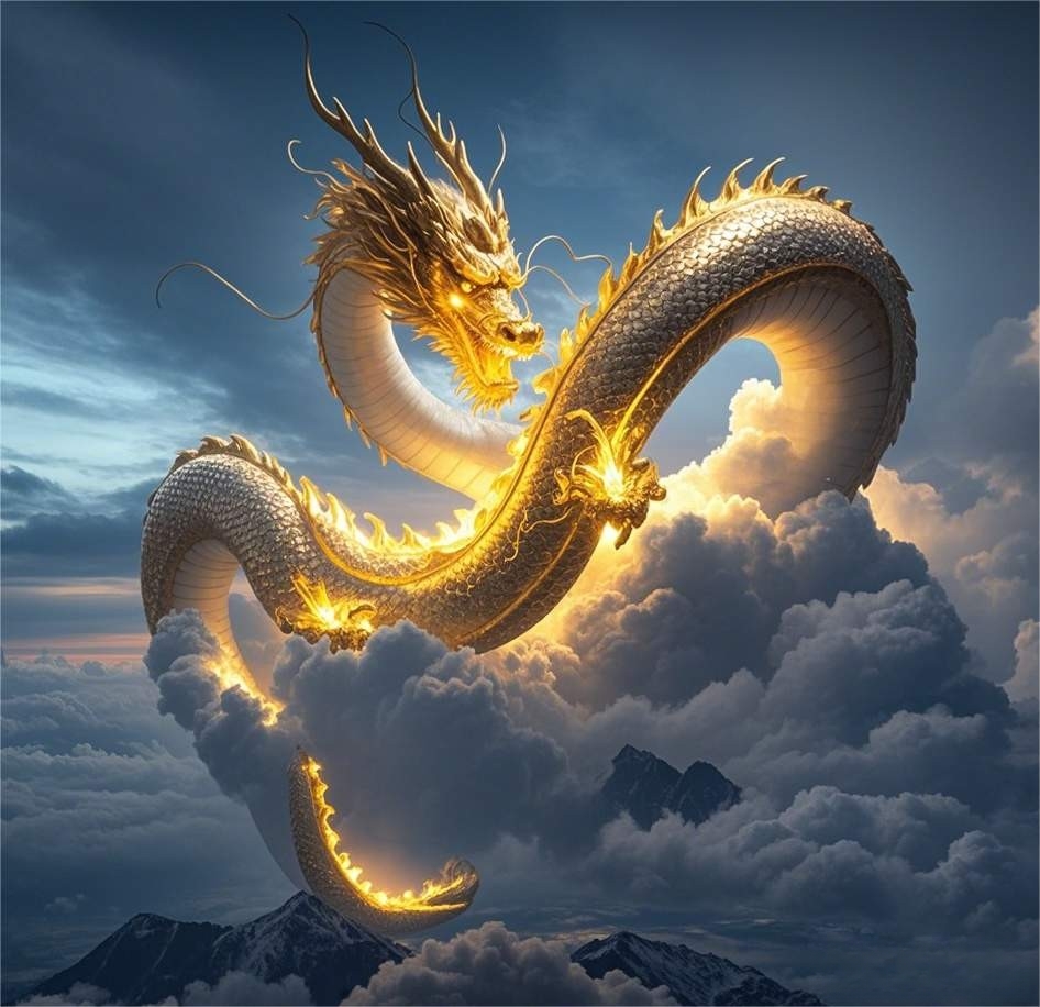 生肖龙文化配图 龙-009
