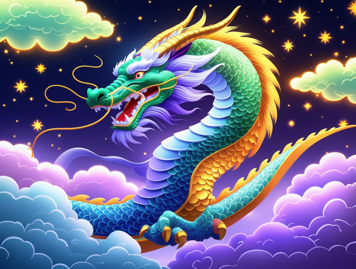 生肖龙文化配图 龙-012