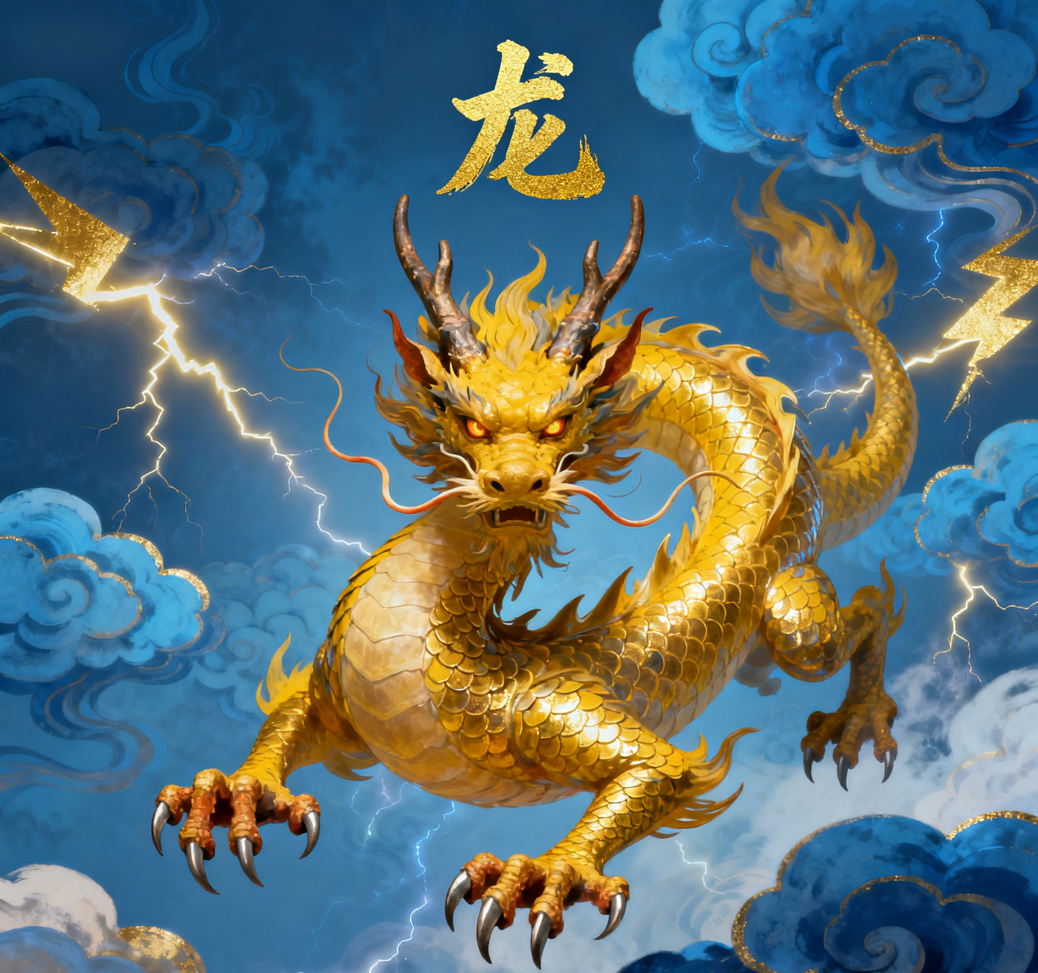 生肖龙文化配图 龙-011
