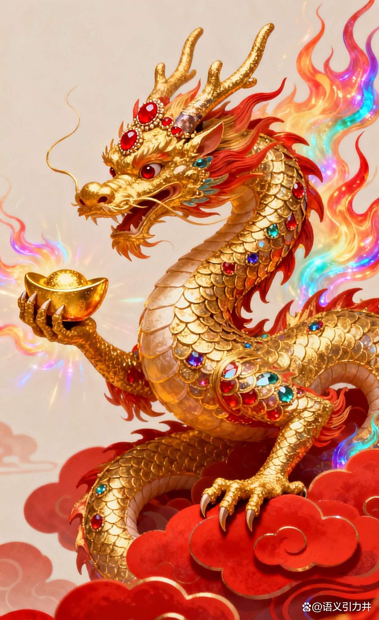 生肖龙文化配图 龙-004