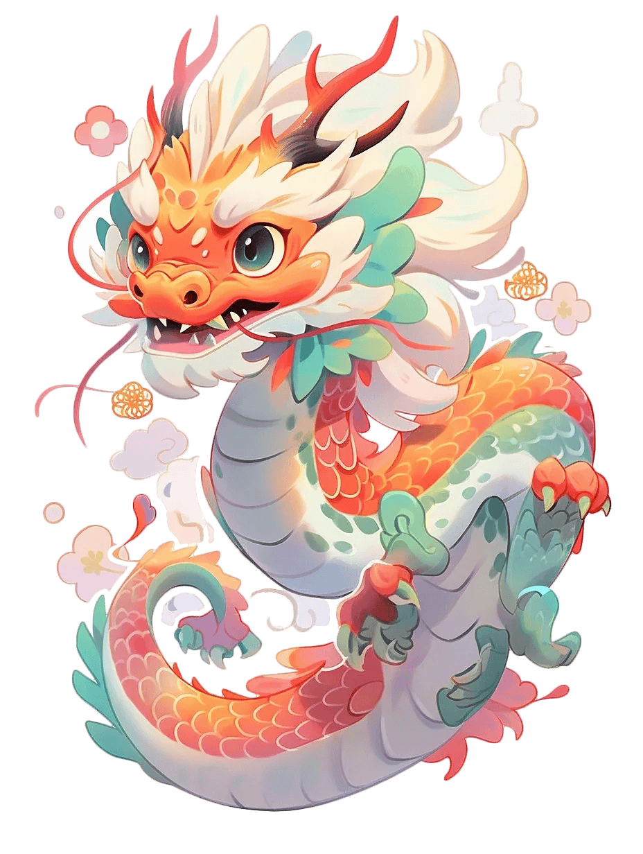 生肖龙文化配图 龙-002