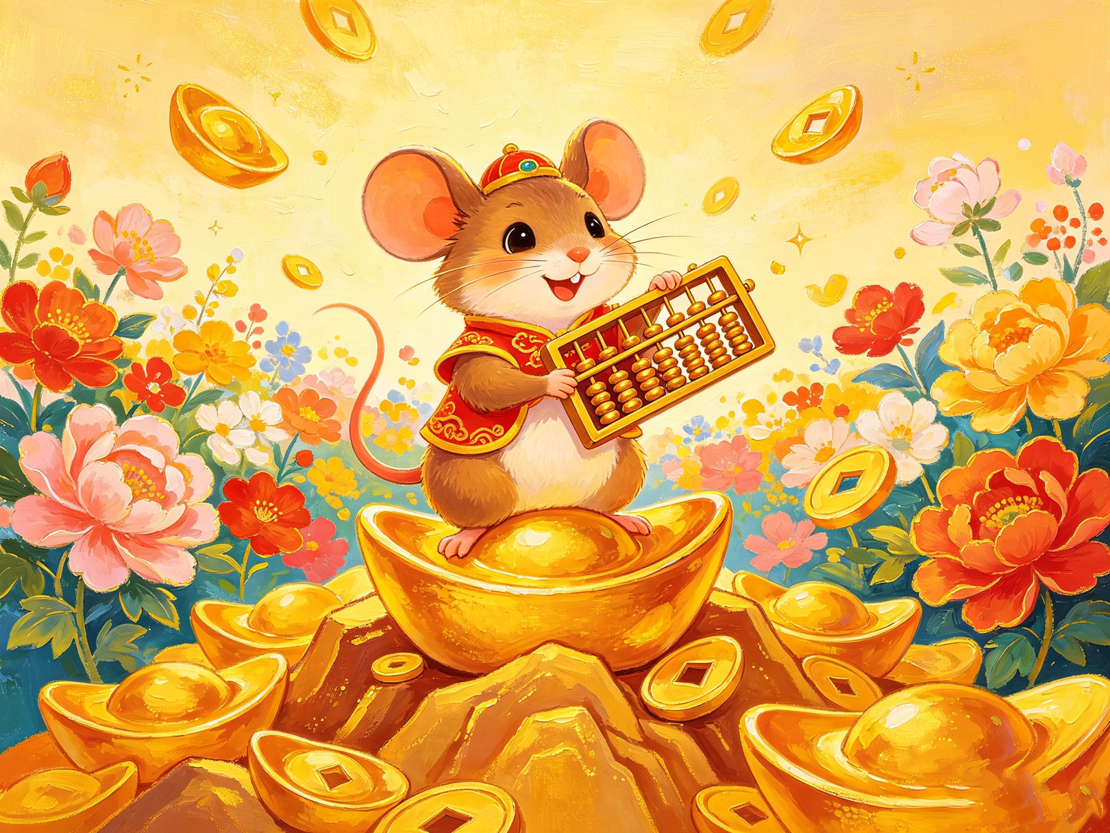 生肖鼠文化配图 鼠-021
